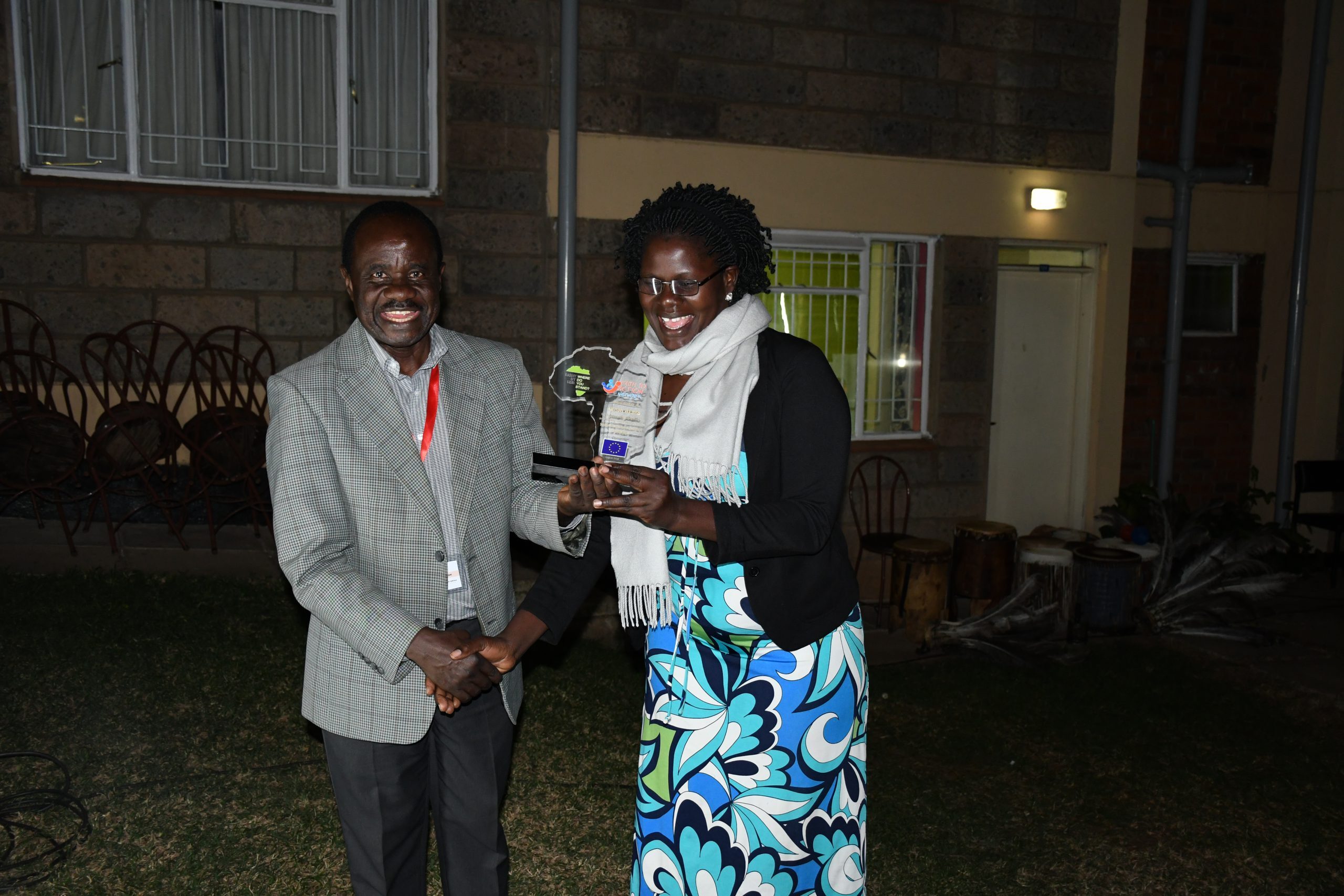 Dinah Akallo of UJCC gets feted for outstanding contribution to improvement of women rights in Africa